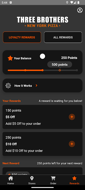 Three Brothers Pizza Screenshot 3