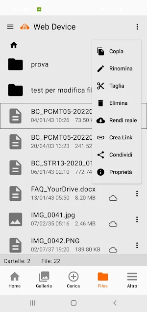 WINDTRE Professional Cloud Screenshot 3