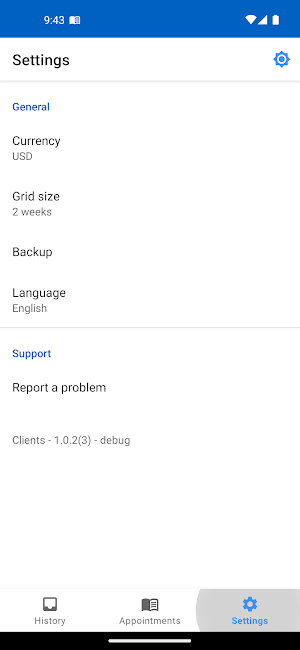 My clients Screenshot 3