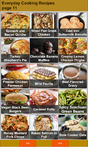 200 Everyday Cooking Recipe Ideas Offline Screenshot 0