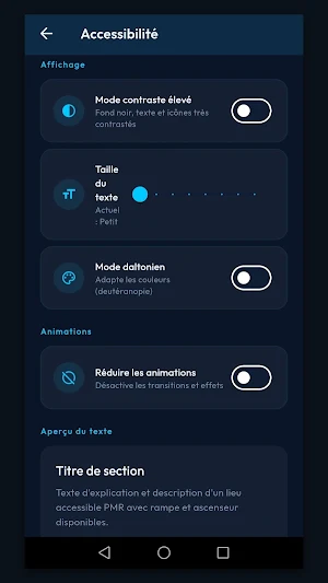 PMR Access : Ville Accessible Screenshot 1