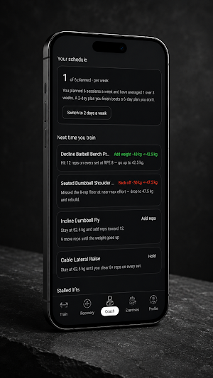 Nardo: Gym Plan & Tracker Screenshot 3