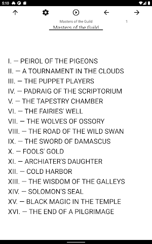 Book, Masters of the Guild Screenshot 2