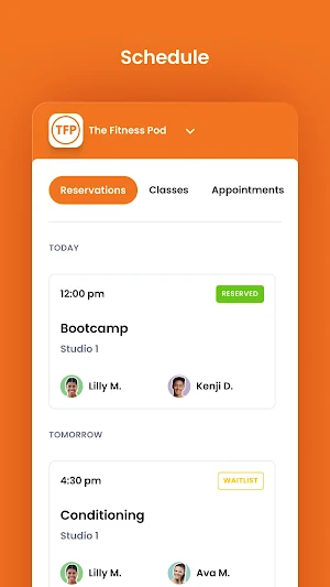 The Fitness Pod Screenshot 2