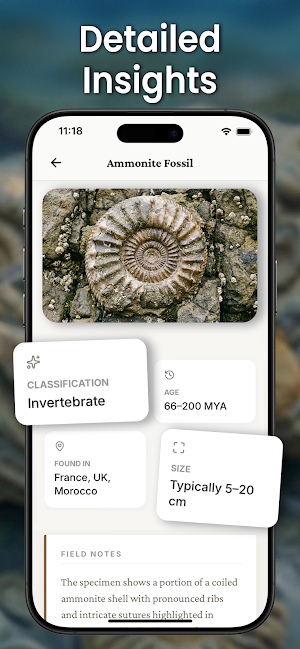 Fossil Identifier: Bone ID Screenshot 3