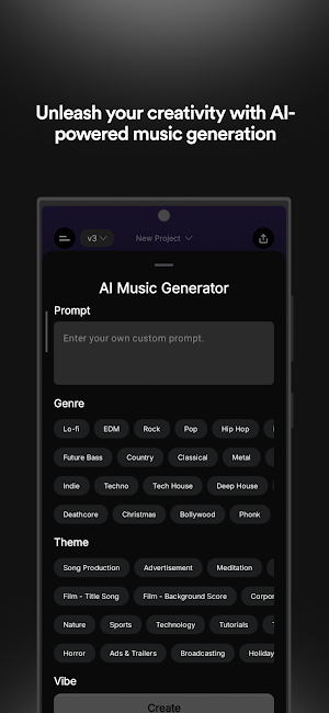 Soundverse - AI Song Generator Screenshot 2