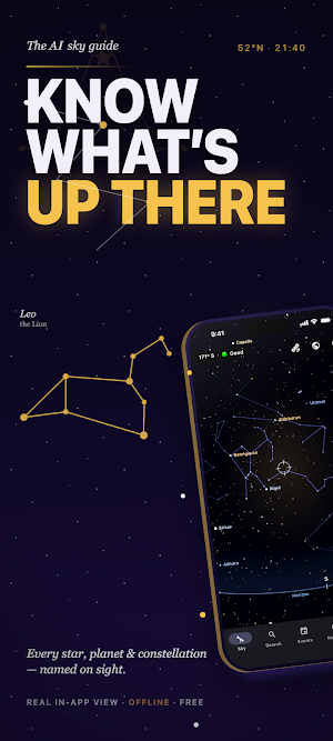 StarWizard: Astronomy Sky Map Screenshot 0
