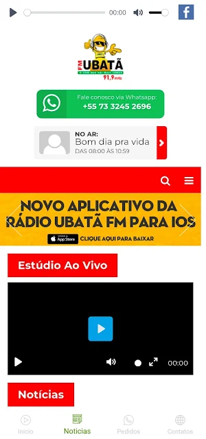 Rádio Ubatã FM Screenshot 2