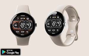 Digital Fnx349 Watch Face Screenshot 1