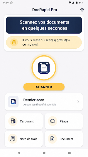 DocRapid Pro · Scanner PDF Screenshot 0