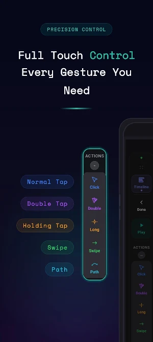 ClickForge – Auto Clicker Screenshot 1