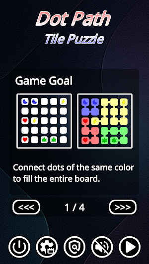 Dot Path : Tile Puzzle Screenshot 0