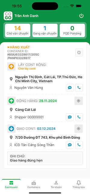 ContainerGo Screenshot 0