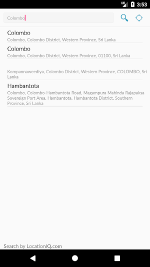 Sri Lanka weather Screenshot 2