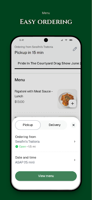 Serafini's Trattoria Screenshot 2