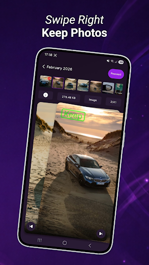 Gallery Cleaner : Swipe& Clean Screenshot 2