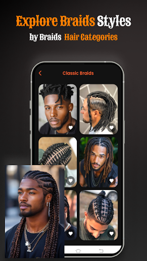Man Braids: Hairstyles ideas Screenshot 2