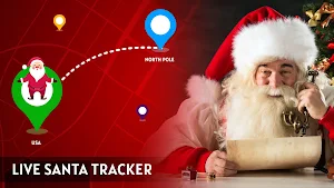 Santa tracker 2021: Call Santa Screenshot 0