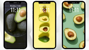 Avocado Aesthetic Wallpaper Screenshot 0