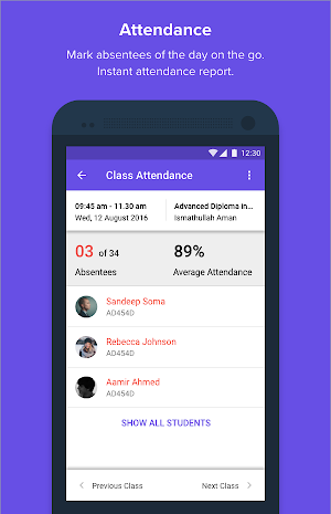 School Management App - FedenaConnect Demo Screenshot 3