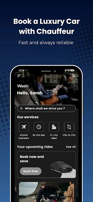 Weelx — Book Premium Rides Screenshot 0