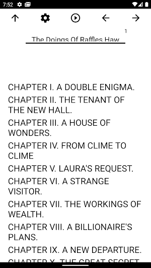 Book, The Doings Of Raffles Ha Screenshot 0