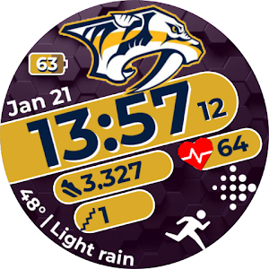 Wear OS | Nashville Predators Screenshot 3