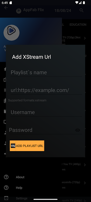 Appfab Flix Screenshot 1