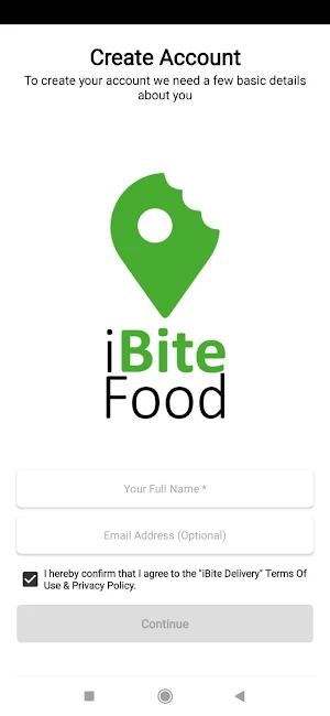 iBite Delivery Screenshot 3