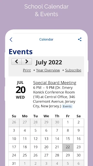 Lincoln High School Screenshot 1