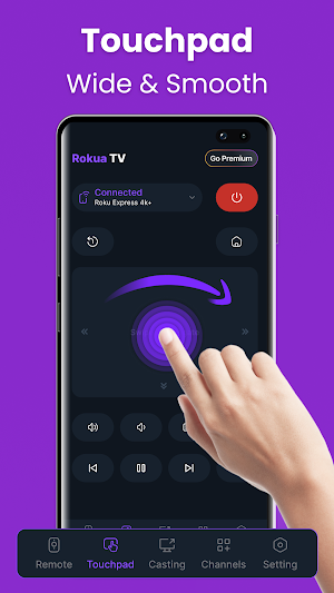 Roku TV Remote Control Screenshot 2