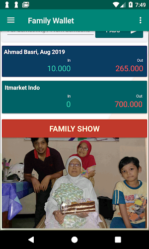 Family Wallet Screenshot 3