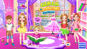 Girls clothing factory Screenshot 0