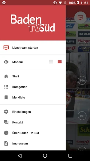 Baden TV Süd Screenshot 2