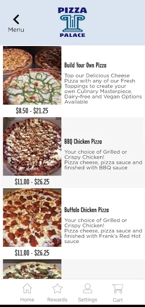 Milford Pizza Palace Screenshot 3