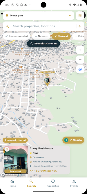 DwellRent: Apartments & Hotels Screenshot 3