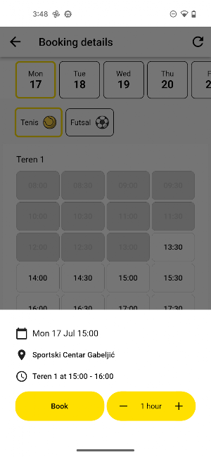 BeeCourts Screenshot 2