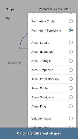 AnyShape Premium - Calculate Perimeter Area Volume Screenshot 3