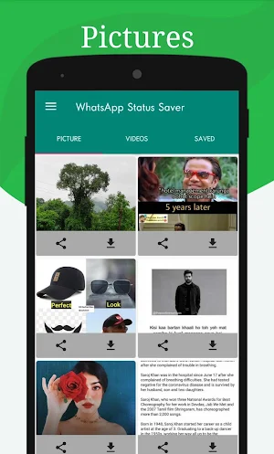 All Status Saver - Pics & Vids Screenshot 2