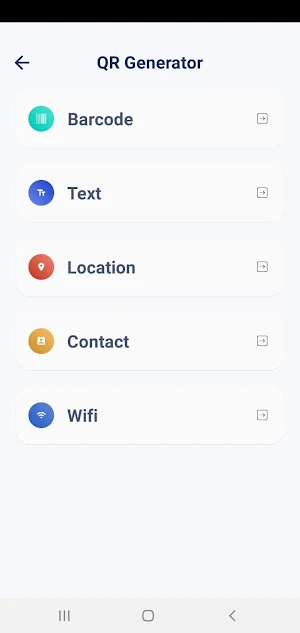 QR Code Scanner Screenshot 1