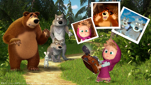 Free games: Masha and the Bear Screenshot 1