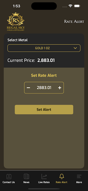 Regal Sky Gold and Diamond Screenshot 2