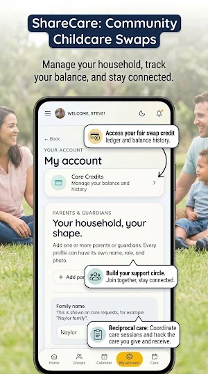 ShareCare - Childcare Swaps Screenshot 0