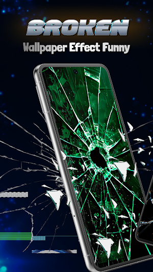 Broken Screen Prank Effect Screenshot 0