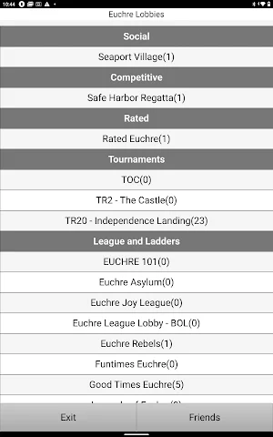 SHGEuchre Screenshot 1