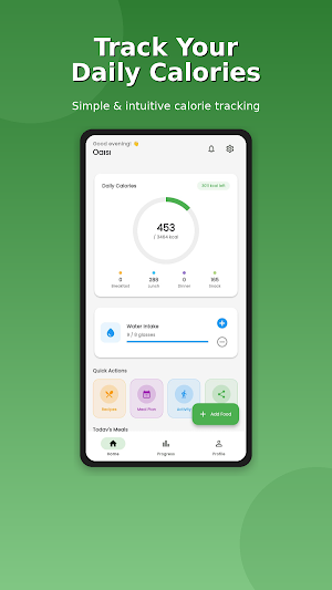 Meal Meter: AI Calorie Count Screenshot 0