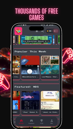 NDS Arcade: Retro Games Screenshot 1