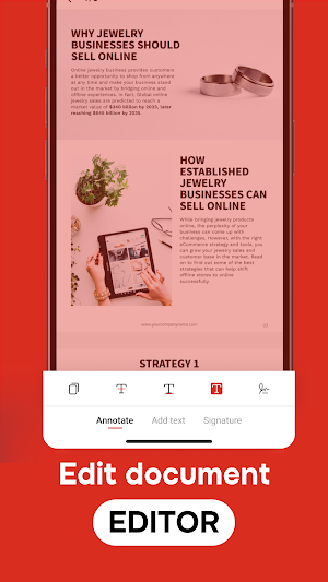 PDF, Office, MD Reader&Editor Screenshot 1