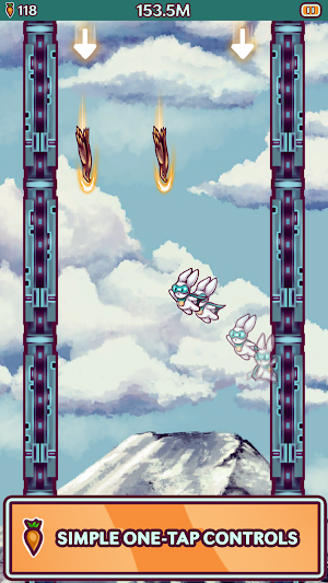 Super Bunny Laser Spikes Screenshot 1