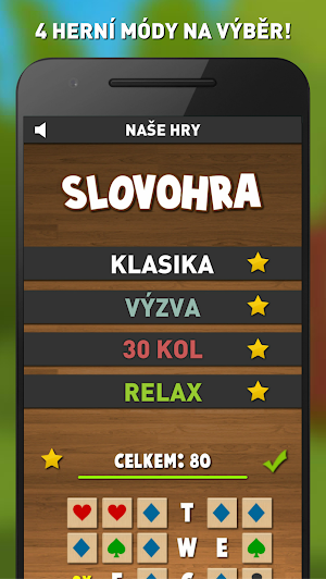 Slovohra PRO - Česká Slovní Hr Screenshot 2